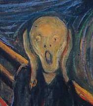 "O Grito" de Edvard Munch, 1893. Galeria Nacional de Oslo